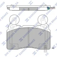 ������� ��������� Chevrolet Camaro 6.2 Liter 10- �����. Sangsin Brake SP4029 SP4029 ����