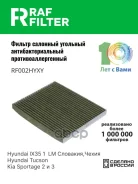 ������ ������ Hyundai Tucson I, Hyundai Tucson II, KIA Sportage III RAF Filter ���. RF002HYXY RF002HYXY ����