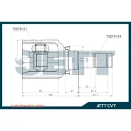 ���� ���������� JETT V40-9114 JETT V409114 V409114 ����