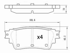 ������� ��������� (�����) Mitsubishi Outlander 21- / Nissan X-Trail 22- SAT ST-28-0322, ������ ST280322 ����