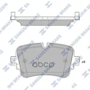 ������� ���������, ������ AUDI Q7 15- ������; [178Sangsinbrakesp4109] SP4109 ����