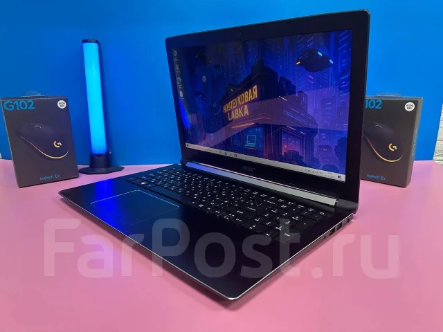 Acer. 15.6", 3����, ��� 8 ��, ���� 500���, WiFi: 1, Bluetooth: 1, ����������� �� 2��. ����
