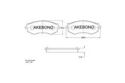 ������� ��������� �������� �������� �������� ��� Nissan Sentra 00-06 AN-262WK AN262WK ����
