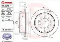 ���� ��������� ������ Brembo 09D61811 09D61811 09D61811 ����