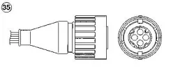 ����� ������. /������-���� O 5707 NGK 5707 ����