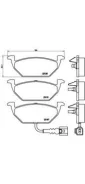 ������� ��������� �������� �������� ��� Volkswagen GOLF, Skoda Fabia, Skoda Octavia brembo p-85-072 P85072 ����