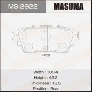 ������� �������� Masuma, rear Masuma ������� MS-2922 | �������� �� ��, ������, 5 ����� | �������� �� 12 ��� | ������ � ������� | ������� MS-2922, ����...