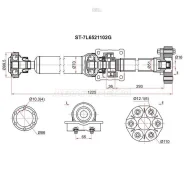 ��� ��������� Volkswagen Touareg 02-10 SAT ST7L6521102G ST7L6521102G ����