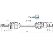 ������ � ����� Hyundai Creta 15-20 (�������/ �����) SAT HY-5-169A, ����� �������� HY5169A ����