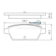 ������� ��������� (�����) Mazda 6 02-08 / 6 MPS 05-07 SAT ST-28-0154, ������ ST280154 ����