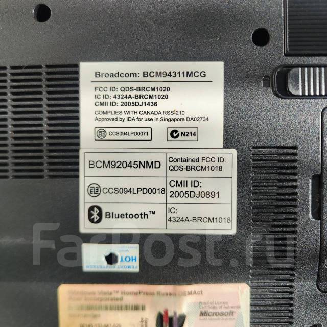Acer. 17", WiFi: 1, Bluetooth: 1 ����