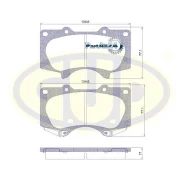 ������� ��� lex gx 470 01-09/toy land cruiser 2.7/4.0/3.0d-4d/fj cruiser(fj) 06- GUD GBP098800 GBP098800 ����