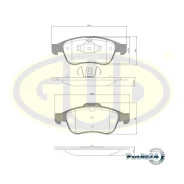 ������� ��������� Renault Duster 10-/Fluence 10-/Megane III 08- ���. GUD GBP124810 GBP124810 ����