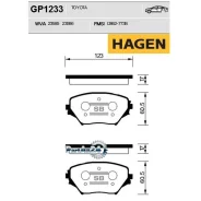 ������� ��������� Toyota RAV4 II 00-06 �������� Sangsin Brake GP1233 GP1233 ����