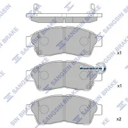 ������� ��������� Corolla 9201/Carina E 9296/RAV 4 9495 �������� Hi-Q Severe DUTY Sangsin Brake SP1110SD SP1110SD ����
