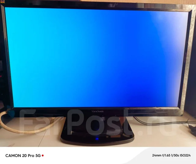 ViewSonic. 23", ���������� �� (LCD, LED, QLED) ����
