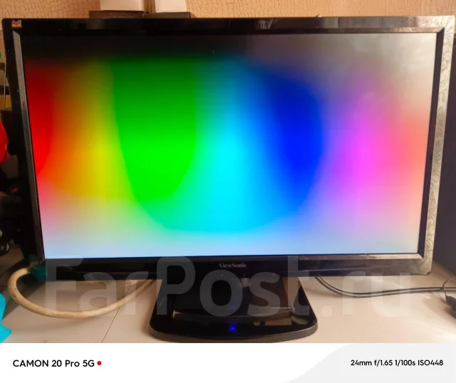 ViewSonic. 23", ���������� �� (LCD, LED, QLED) ����