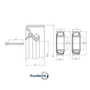 ��������� ������� OPEL Frontera A/B/Monterey/Isuzu Trooper/D-MAX I 81-12 ���. Trialli CS2180 CS2180 ����