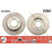 ���� ��������� AUDI A3 9703/Volkswagen G4/G5/POLO 02 R15 ������ TRW DF2805 DF2805 ����