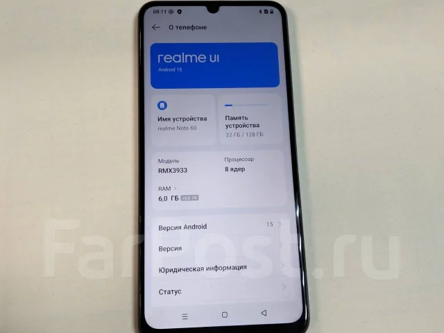 Realme Note 60. �/�, 128 ��, ������ ����