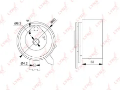 ����� �������� ����� ��� LYNXauto PB-1191 PB1191 ����