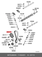 ������ ��� ��� Mitsubishi Lancer, Mitsubishi Mirage, Mitsubishi Space STAR mitsubishi 1145a051 1145A051 ����