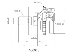 ���� ������� 28/23 ABS 44 | ����� | INKO 380073 380073 ����