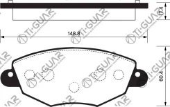 ��������� ������� �������� /�������� /�������� 4 �� /Tiguar ��� FORD Transit 20022006, Mondeo 20002007; TG0159; (PN0159) MSU0032 P24060 PBP1425 Tiguar...