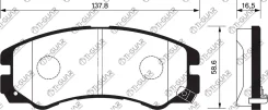 ��������� ������� �������� /�������� �������� 4�� /Tiguar ��� Isuzu Bighorn 2 19922002, OPEL Frontera 2004, Monterey 1998; TG1186 PN4258 8970352570 89...