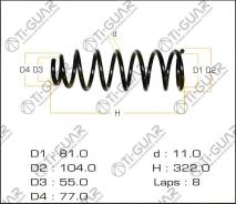 ������� �������� /������ ������ /����� /Tiguar ��� Toyota Corolla 19972002 Raum Allion Premio; Tgcss0012; (RK6801 C4T13902H C4T12122) 482311H550 SC302...
