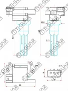 ������� ��������� /Tiguar ��� Mitsubish Airtrek /Outlader CU2W 20022006 /RVR N73WG 19972002 4G63; TGMD363552; MD321461 MD623073 Tiguar TGMD363552 ����