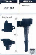 ������� ��������� /YEC ��� Toyota Century 1997; GZG50 /Paseo 1996; EL44L /Tercel EL53L; H 170mm; IGC122A; 9091902213 IGC120A YEC IGC122A ����