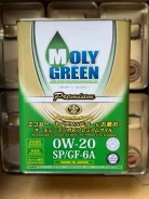 MolyGreen Premium. 0W-20, �������������, 4��. ����