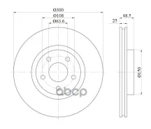 ���� ��������� �����. ������������� FORD Focus 2004-2012/C-Max 2003-0210/Kuga 2008-, Volvo C30 2006-2012/S40 2004-2012 SKBD1037 ����