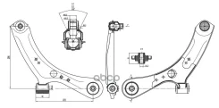 ����� �����. ����. ������ R Suzuki SX4 2006-, FIAT Sedici 2006-2014 SK ���. SKCA2210 SKCA2210 ����