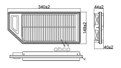 ������ ��������� Honda Accord VII 2003-2008 S&K SKAF1400 SKAF1400 ����