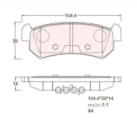 ������� ����. ����. Chevrolet Lacetti/Rezzo 2005-, Daewoo Nubira/Lacetti 2005- SKBP1223 ����