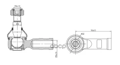 ���������� ������� ���� L/R Mercedes-BENZ Sprinter 1996-2006, VW LT 1996-2006 SKTE1075 ����