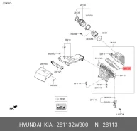 ������ ��������� ��� KIA Sorento II, Hyundai Santa FE, Hyundai Grand Santa hyundai-kia 28113-2w300 281132W300 ����