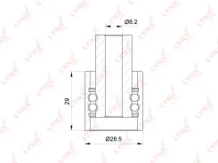 ����� �������� ����� ��� LYNXauto PB-3088 PB3088 ����