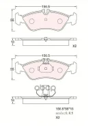 ������� ����. ����. Mercedes-BENZ Sprinter 1995-2006, VW LT 1996- SK ���. SKBP1320 SKBP1320 ����