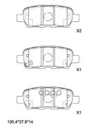 ������� ����. ����. Nissan Qashqai 2007-/Teana 2008-/Tiida 2007-/Murano 2005-/X-Trail(T30/T31) 2001-, Renault Koleos 2008-, Infiniti FX35/FX45 2003- S...