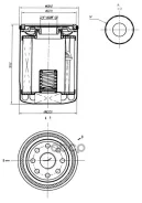 ������ �������� Suzuki Grand Vitara 1998-/Ignis 2003-/Liana 2002-/Swift 2006- SK SKOF1014 SK ���. SKOF1014 SKOF1014 ����