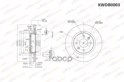 ���� ��������� �������� Renault Logan I (LS) 04-, Sandero/Stepway I (BS) I Korwin ���. KWDB0003 KWDB0003 ����