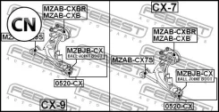 ����� ������� Febest 0520CX 0520CX ����