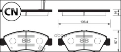 ������� �������� �������� Sangsin Brake SP1221 SP1221 ����