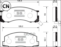 ������� ��������� ��������, �������� Sangsin Brake SP2035 SP2035 ����