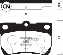 ������� ��������� �������� Sangsin Brake SP2083 SP2083 ����