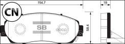 ������� �������� Sangsin Brake SP2115 SP2115 ����