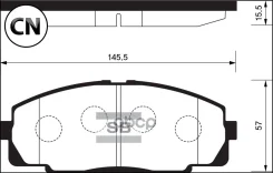 ������� ��������� ��������, �������� Sangsin Brake SP2077 SP2077 ����